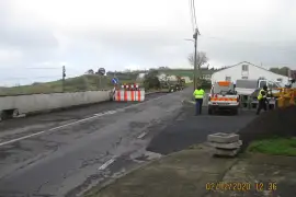 Infraestruturas de Saneamento Básico na Estrada Regional n.º 1-1 entre o Caminho Novo e Rua Nossa Senhora da Vitória, Relva - 1