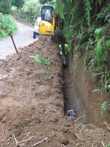Construção do Abastecimento de Água na Grota da Figueira