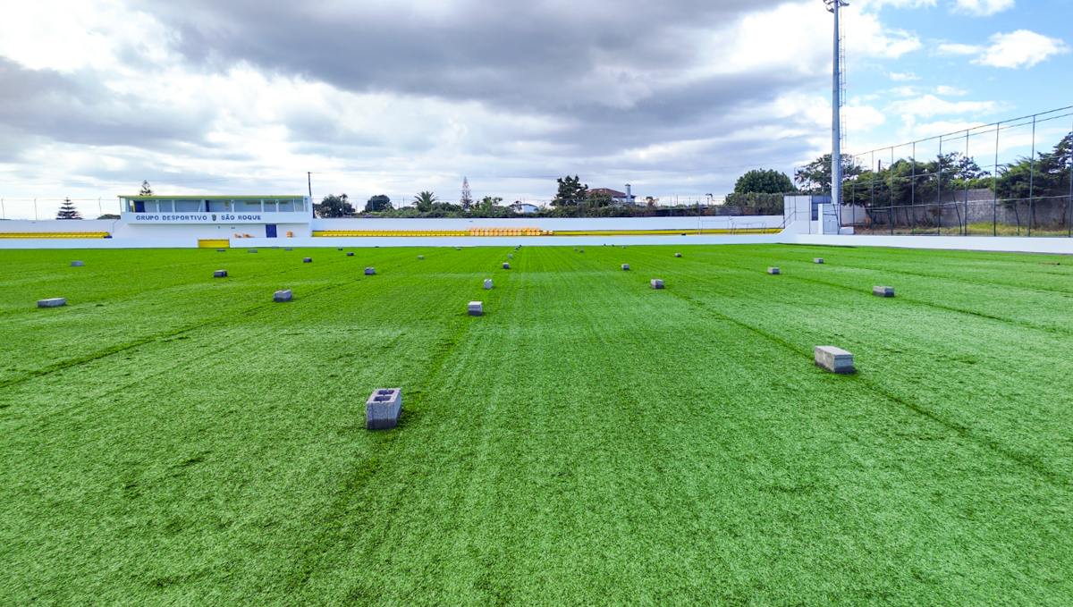 Empreitada de Requalificação do campo de Futebol de São Roque