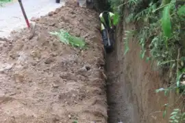 Construção do Abastecimento de Água na Grota da Figueira - 1