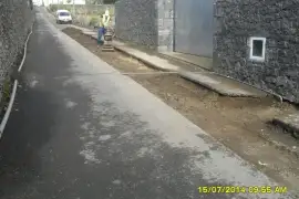 Substituição da rede de distribuição de água na Rua das Murtas nas Capelas - 2