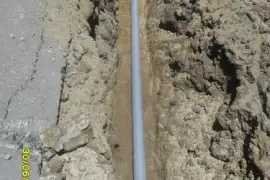Substituição da rede de distribuição de água na Rua das Murtas nas Capelas - 1