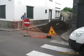Empreitada de execução do Saneamento Básico e Pavimentação da Rua Arantes Oliveira - 1
