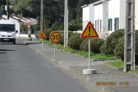 Remodelação de parte do Coletor de Águas Residuais Pluviais na Rua da Caridade, Sete Cidades - 2