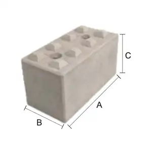 Bloco tipo "Lego" 1200x600 2