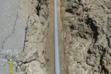 Substituição da rede de distribuição de água na Rua das Murtas nas Capelas